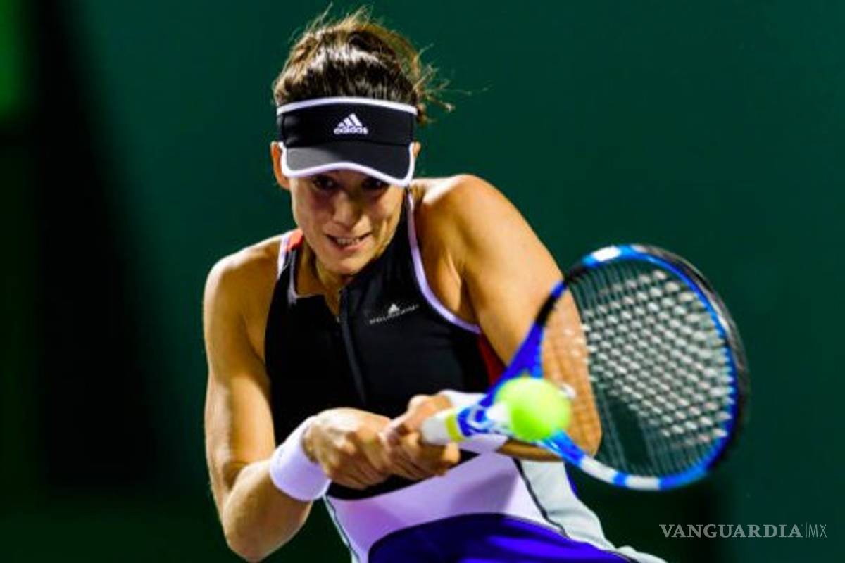 Garbiñe Muguruza debuta con triunfo en Abierto de Tenis de Monterrey