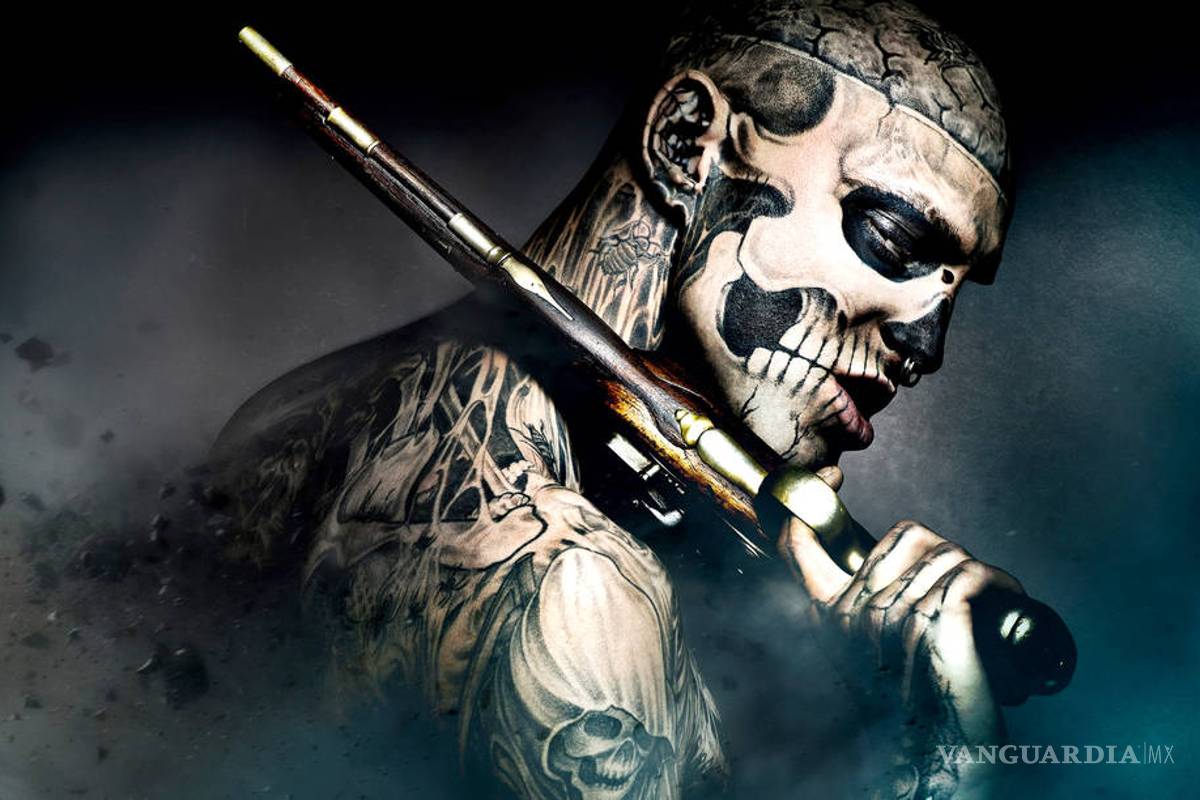 'Zombie Boy' Rick Genest es encontrado muerto, se presume suicidio