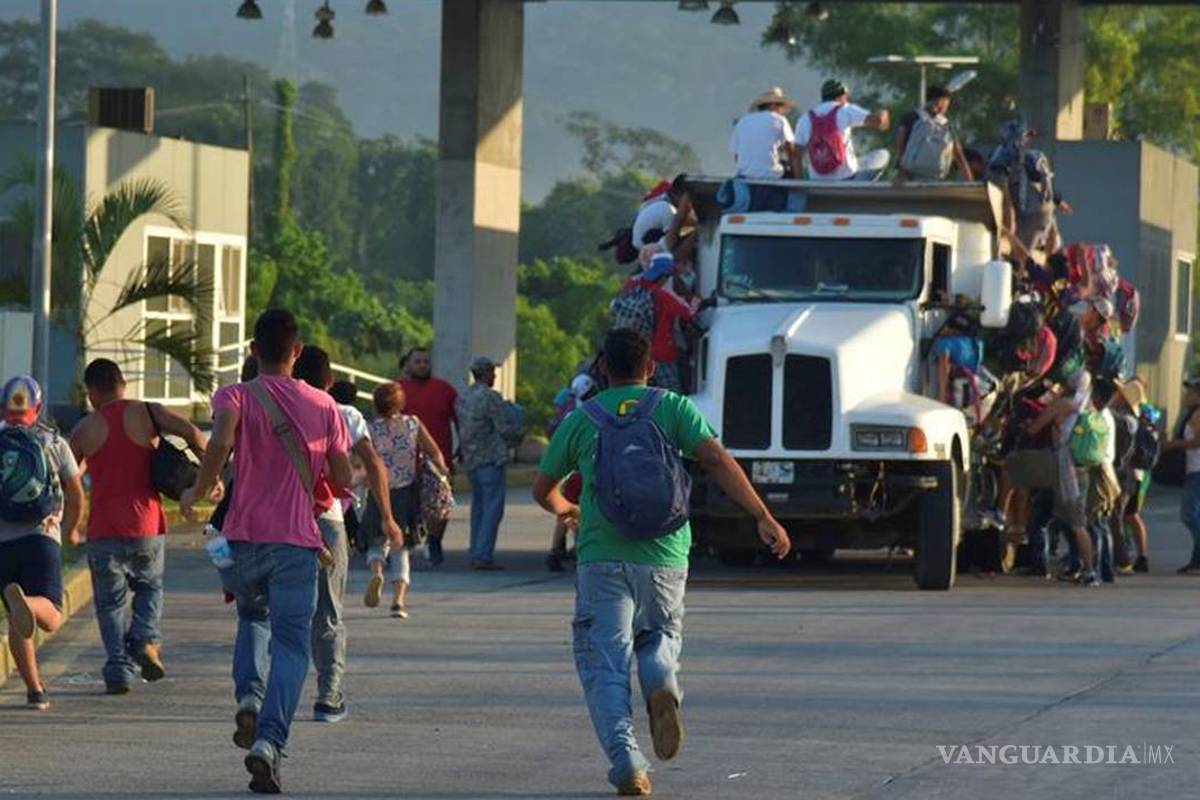 Policía Federal busca a 600 migrantes que se fugaron en Chiapas