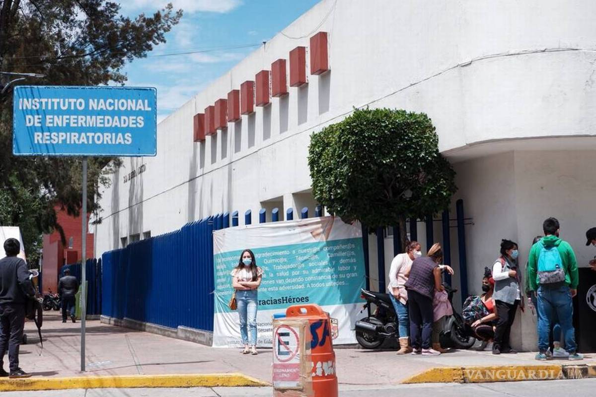 Tercera ola 'satura' de pacientes COVID-19 al INER y otros hospitales
