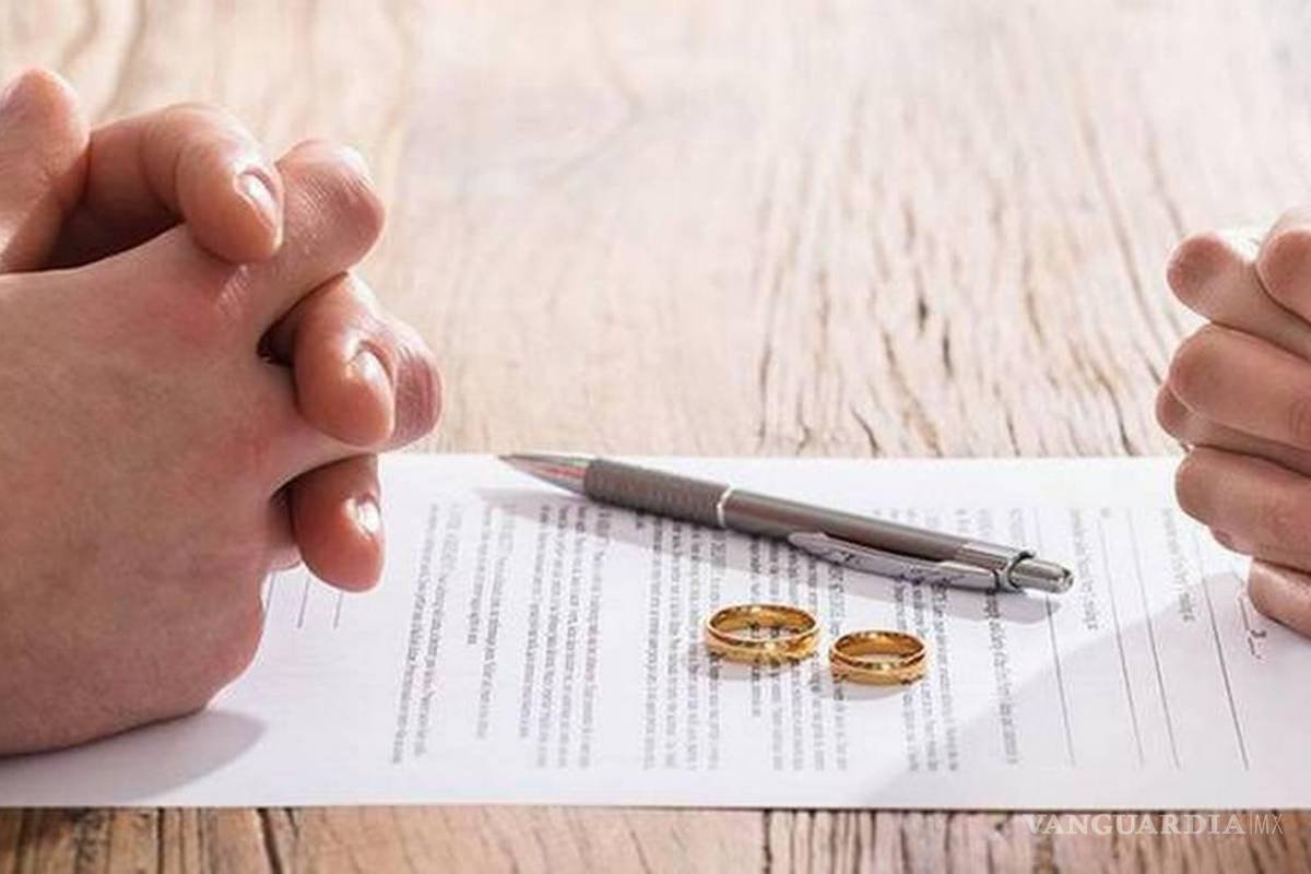 Más de la mitad de los matrimonios que se consuman en Coahuila terminan en divorcio; es el tercer estado con la cifra más alta