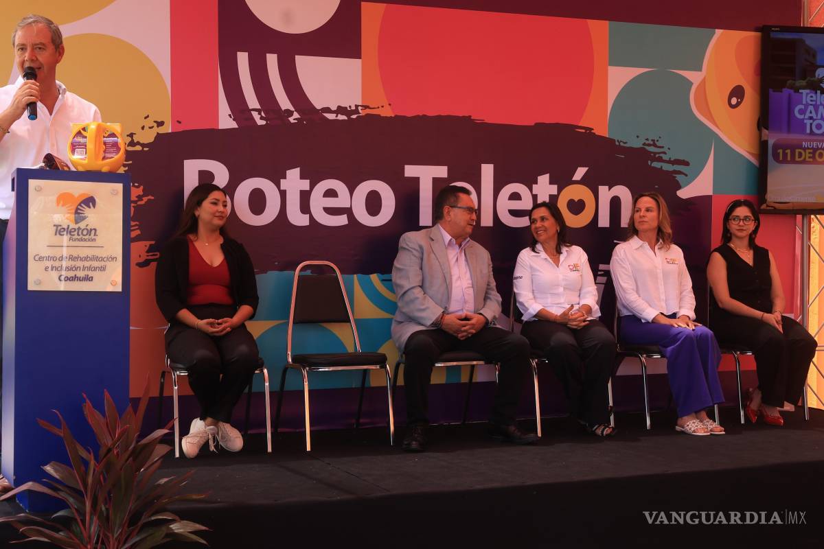 Teletón 2025 será el 11 de octubre; ven buena participación ciudadana en Saltillo