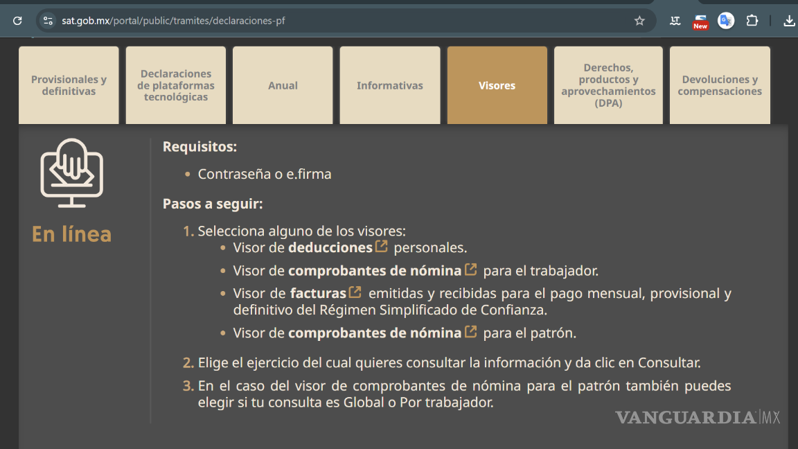 $!SAT ofrece esta herramienta para verificar que tus comprobantes de nómina estén correctos
