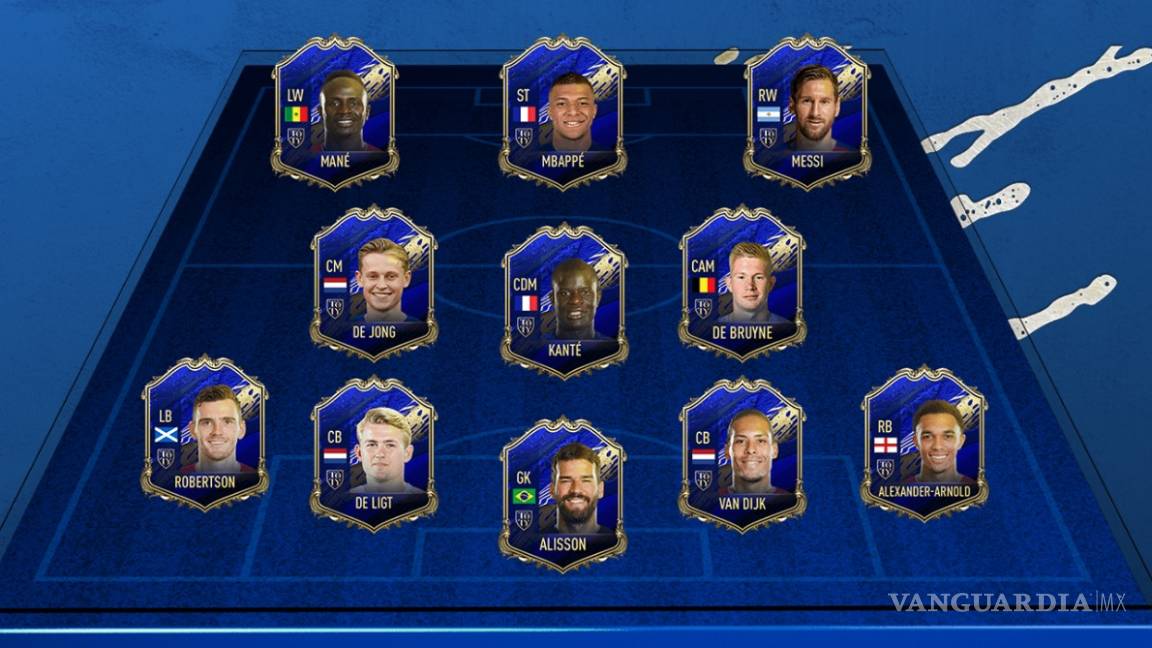 $!FIFA 20 anuncia a su equipo ideal de 2019 y deja fuera a CR7