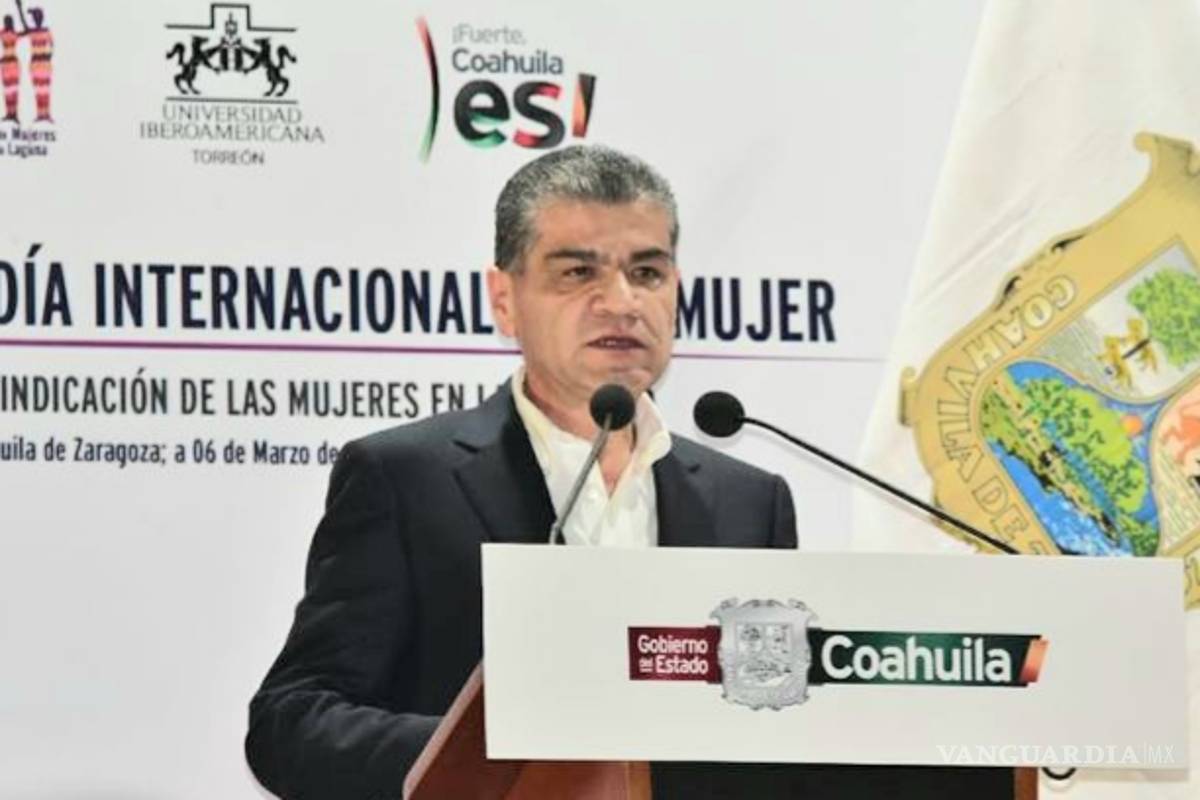 Ofrece Miguel Riquelme el respaldo de su gobierno al paro de mujeres