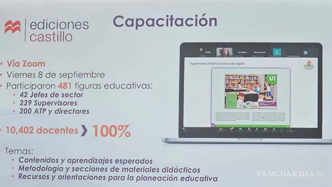 $!Las casas editoriales iniciaron capacitaciones, para asegurar el aprovechamiento de las cualidades de los materiales impartidas por los especialistas.