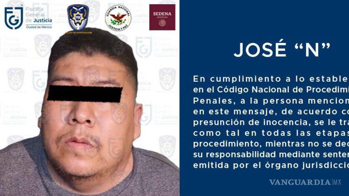 FGJ-CDMX capturan a uno de los generadores de violencia más buscados de la Ciudad de México