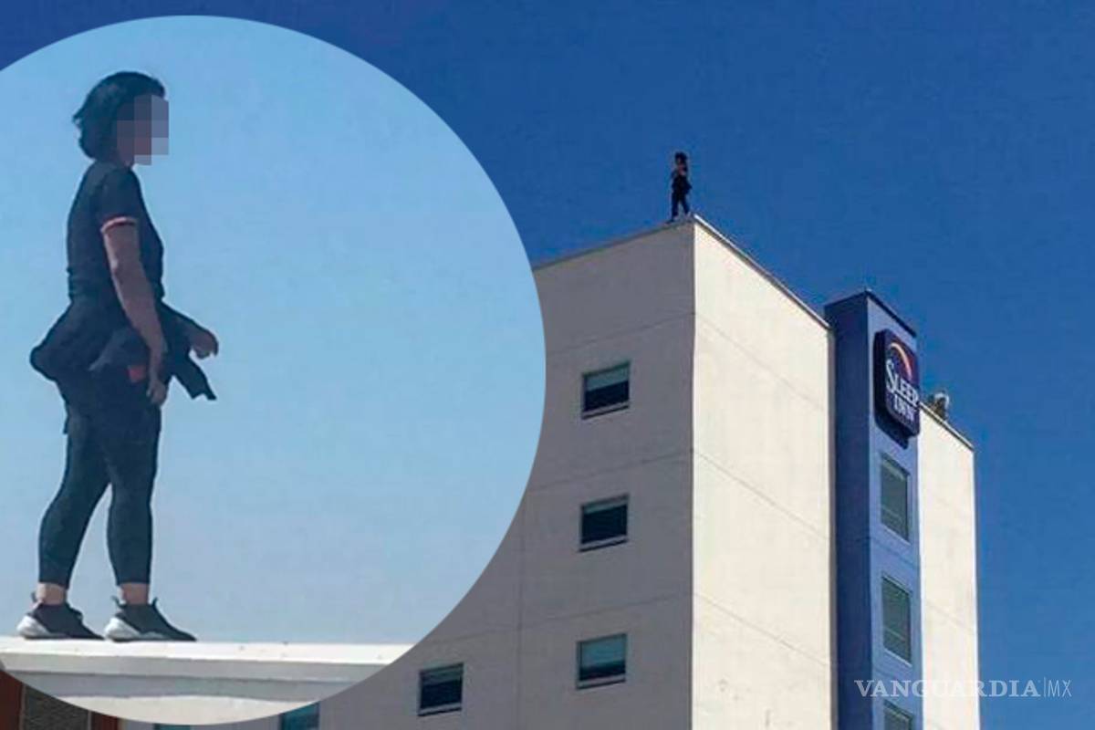 ¡Terrible suicidio!, mujer se mató lanzándose desde la azotea de un hotel de 7 pisos en Tijuana (video)