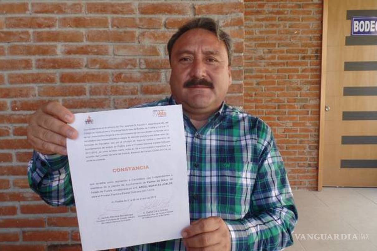 Desaparece candidato independiente en Puebla