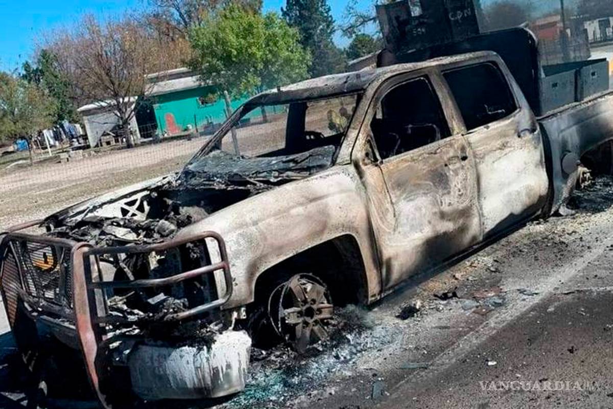 Confirman 21 muertos por balaceras en Villa Unión Coahuila; van 15 sicarios abatidos, 4 elementos de seguridad y 2 civiles