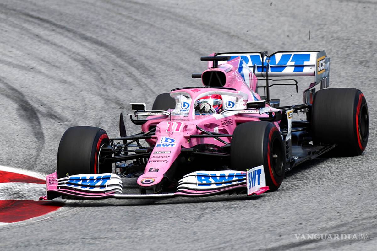 A pesar del alerón roto, 'Checo' Pérez termina sexto en el GP Austria