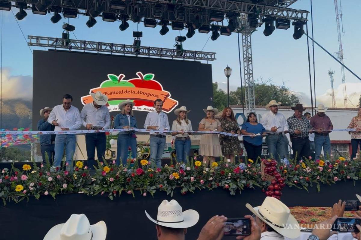 Inicia la gran fiesta en Arteaga: arranca el Festival de la Manzana 2025