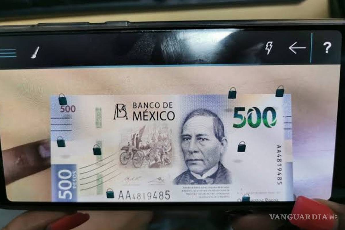 Movimiento y sonido en los nuevos billetes de 200 y 500 gracias a la Realidad Aumentada