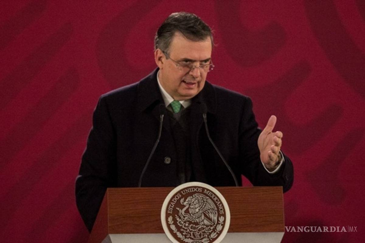 Estados Unidos no prevé cierre completo de frontera, dice Marcelo Ebrard