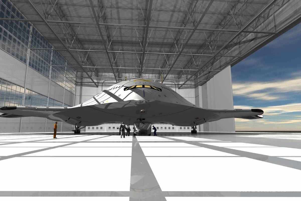 $!HSP Magnavem, un avión supersónico ecológico