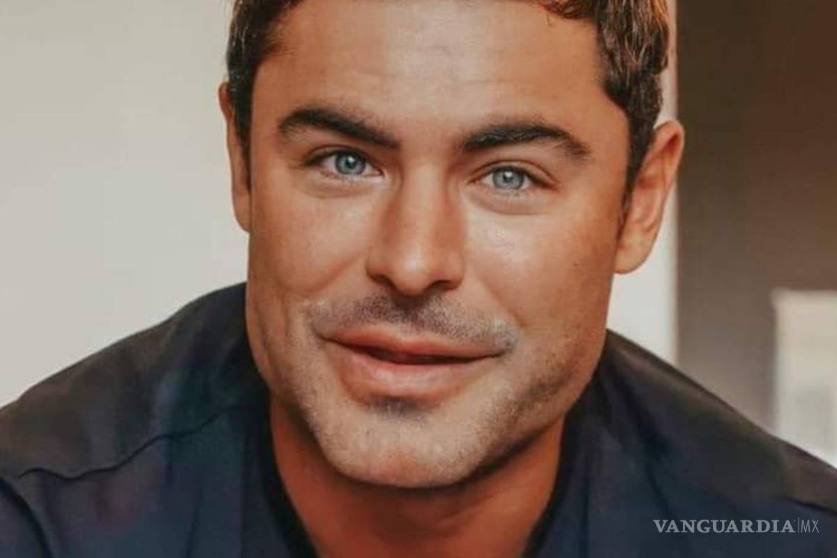¿Qué le pasó?... nuevo rostro de Zac Efron hace que lo comparen con Calamardo Guapo