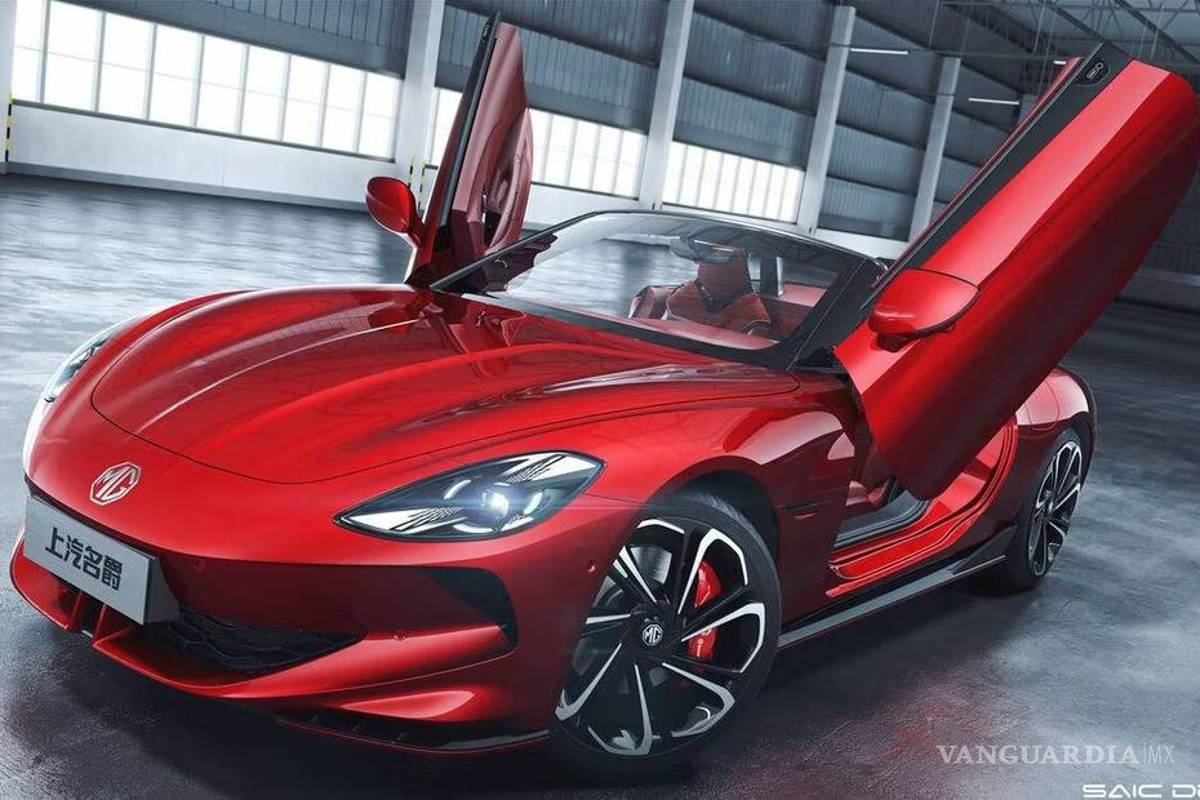 MG presenta un atractivo convertible eléctrico de alto desempeño, el Cyberster
