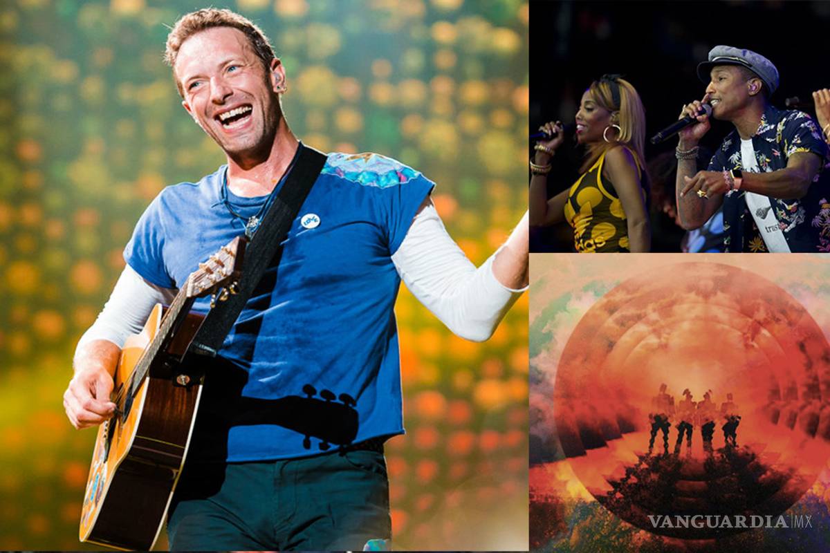 Coldplay cambia de nombre y hace colaboración con Pharrell Williams, por una buena causa
