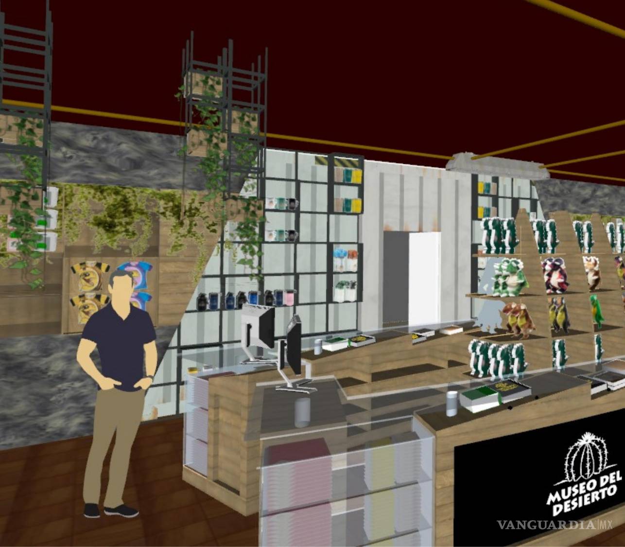 $!Mostradores y costado.