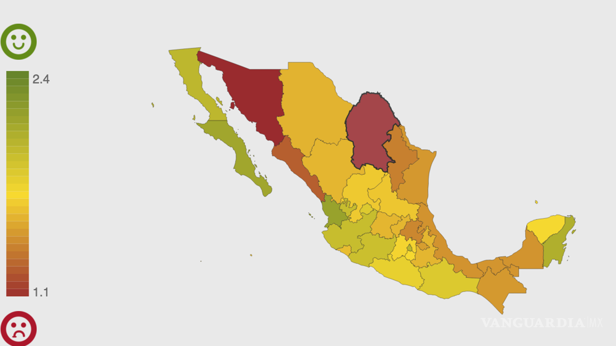 Tuiteros de Coahuila de los más negativos: INEGI