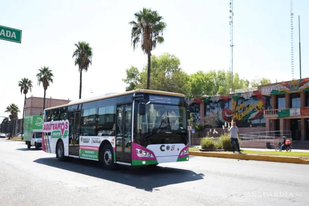 Transporte público: Cambios importantes en la movilidad saltillense