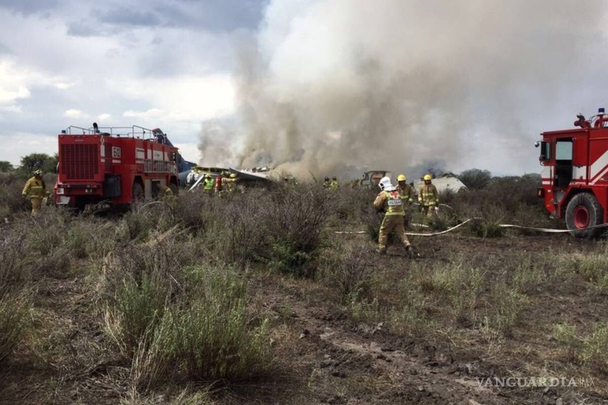 PGR abre carpeta de investigación por desplome de avión en Durango