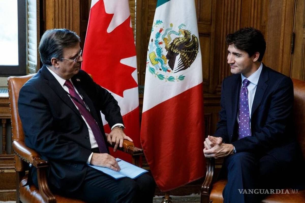 Trudeau tiene la mejor disposición para trabajar con AMLO: Marcelo Ebrard