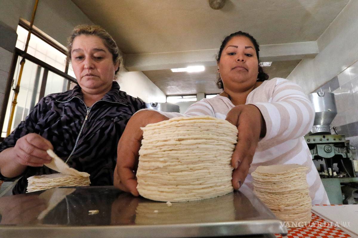 Cierra 2019 con aumento a la tortilla en Saltillo