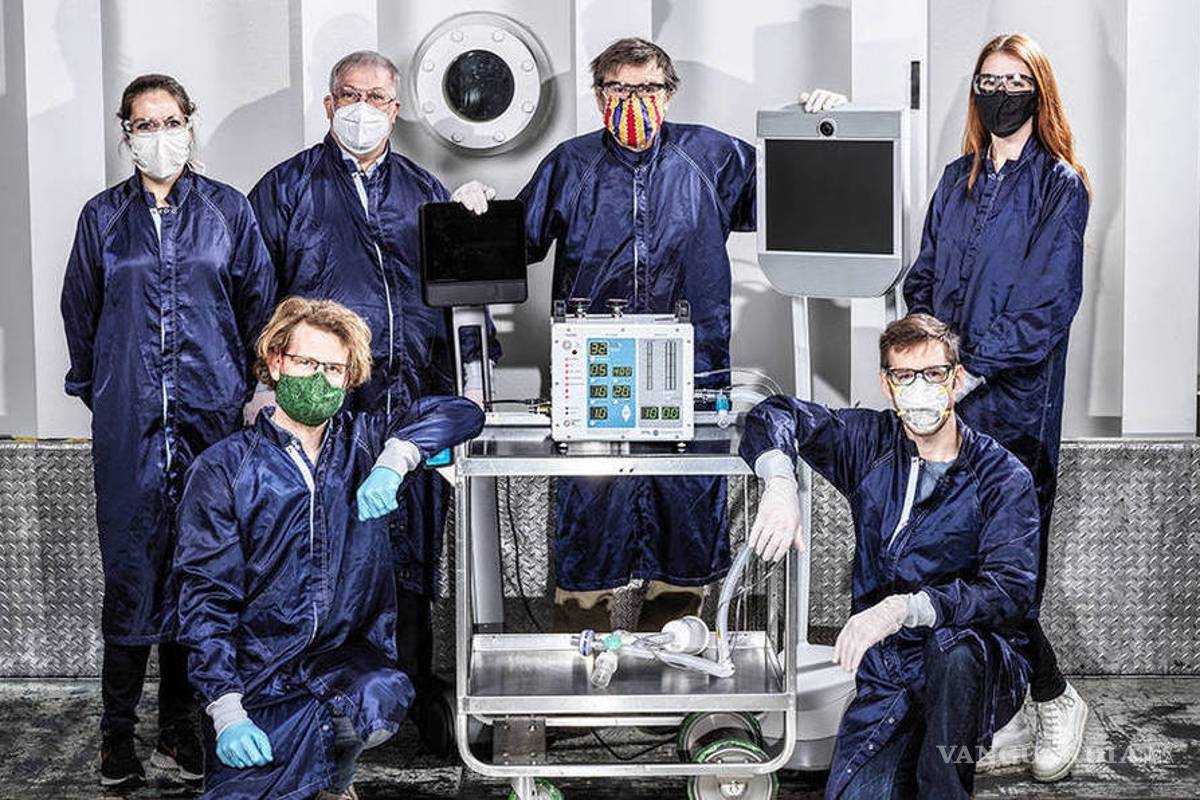 NASA inventa su propio ventilador para tratar casos de COVID-19