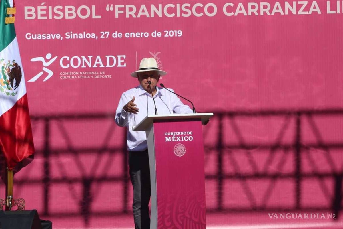 AMLO anuncia que Sultanes y Algodoneros jugarán en la Liga Mexicana del Pacífico