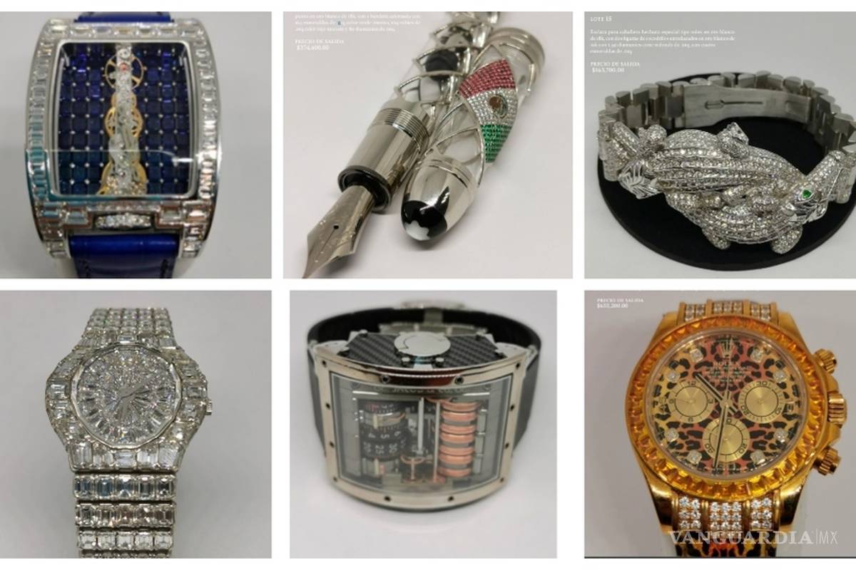 Alista el SAE subasta de joyas en Los Pinos