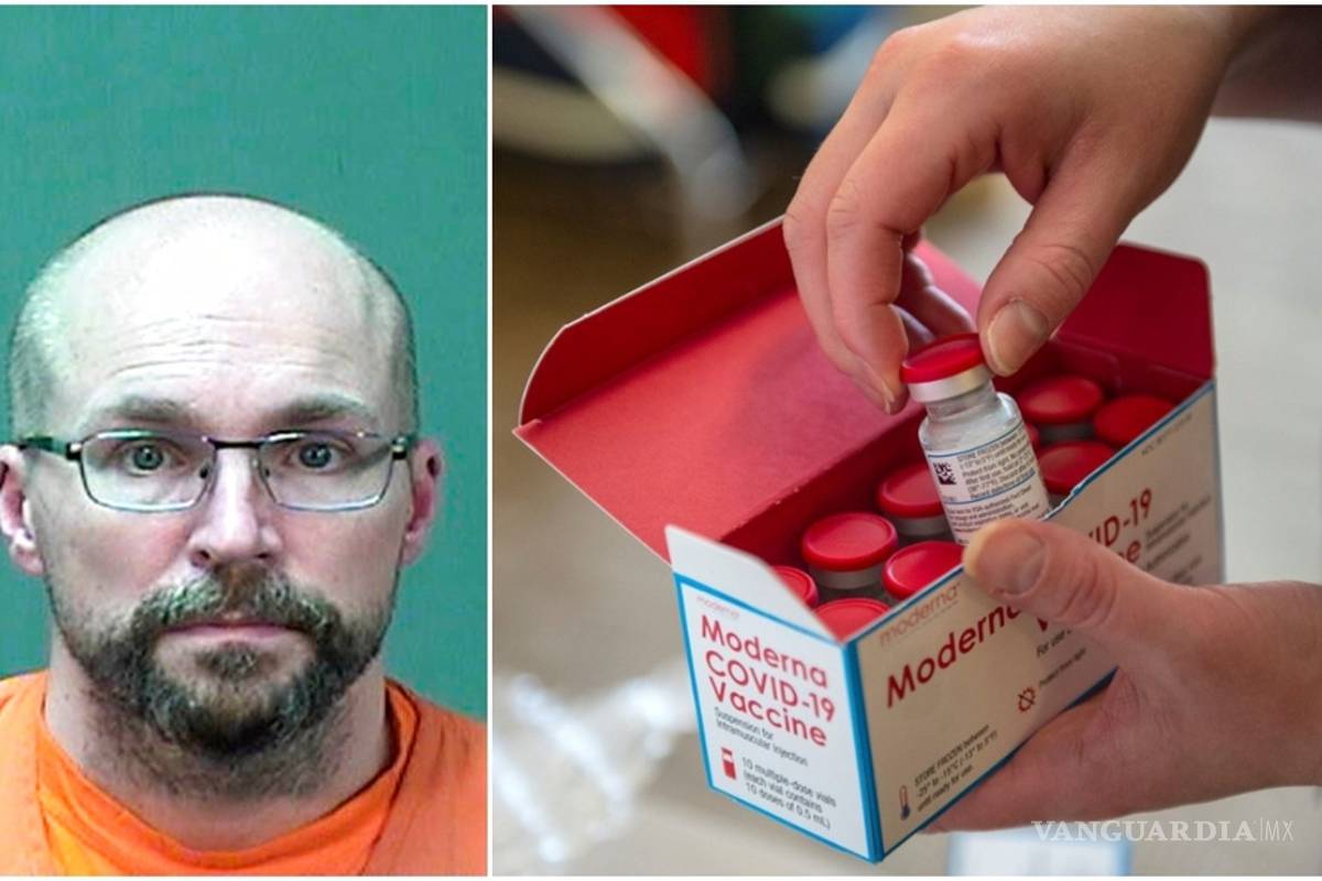 Hombre que dañó vacunas antiCOVID en EU creyó que 'mutarían' el ADN humano