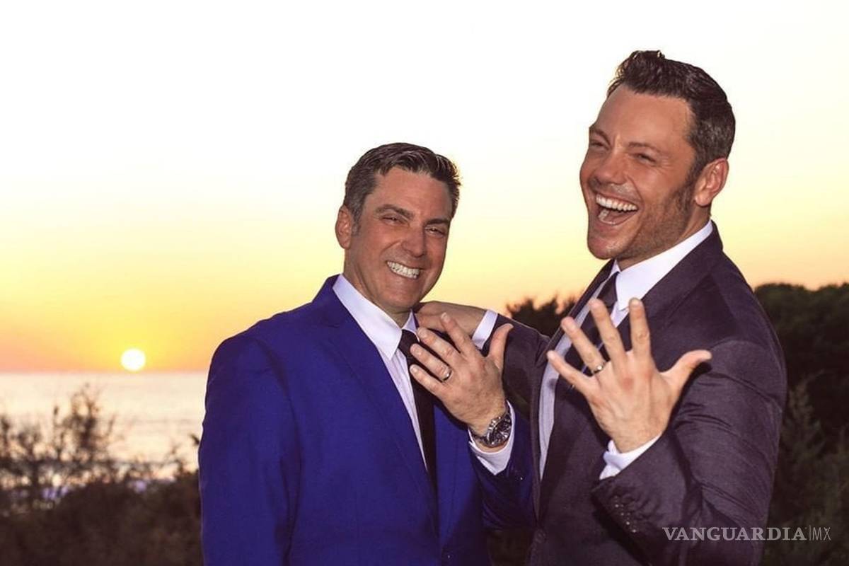 Tiziano Ferro se casó con su novio, y no, no tiene bigote