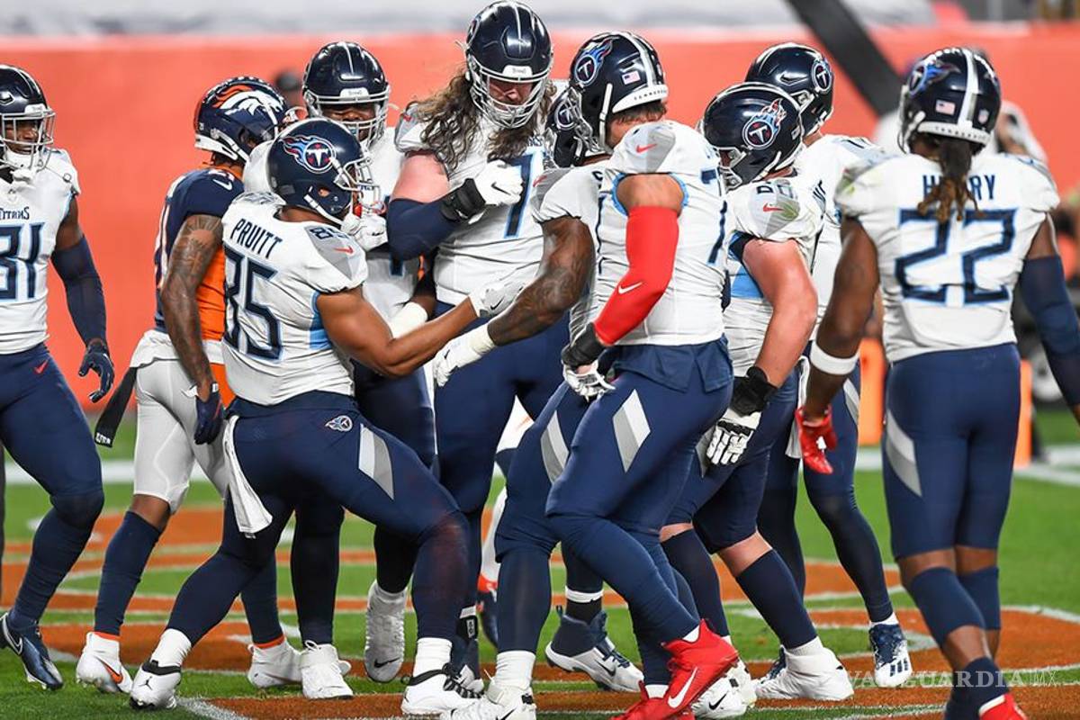 Titans, con apretado triunfo en el campo de los Broncos