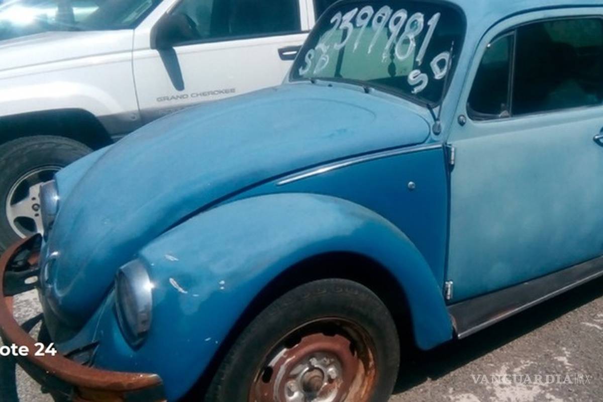 Vocho se vende en 600 veces su valor en subasta de Los Pinos