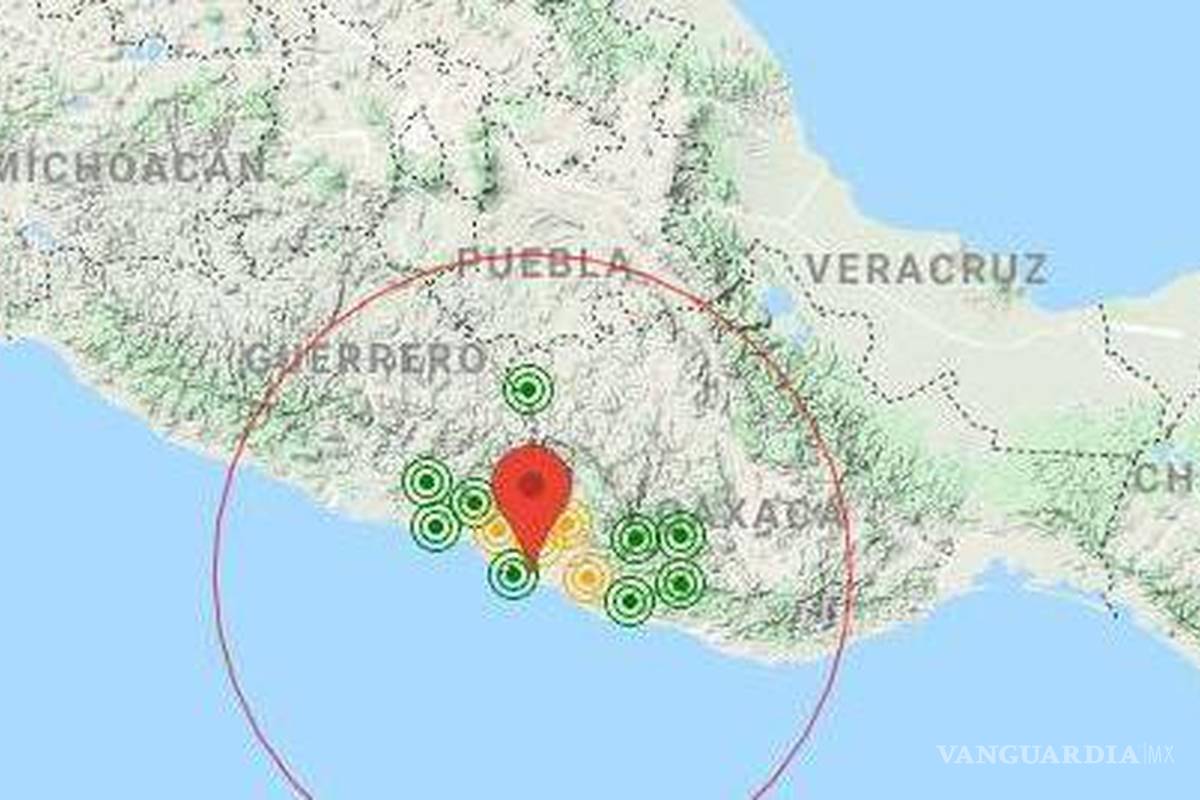 Sismo de magnitud 5.2 sacude Oaxaca