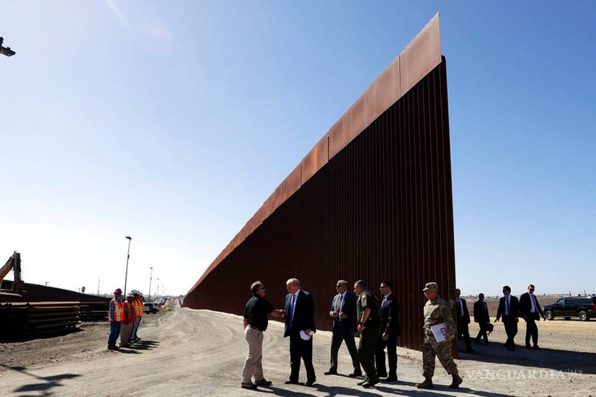 Estados Unidos presume construcción de 160 kilómetros del muro fronterizo