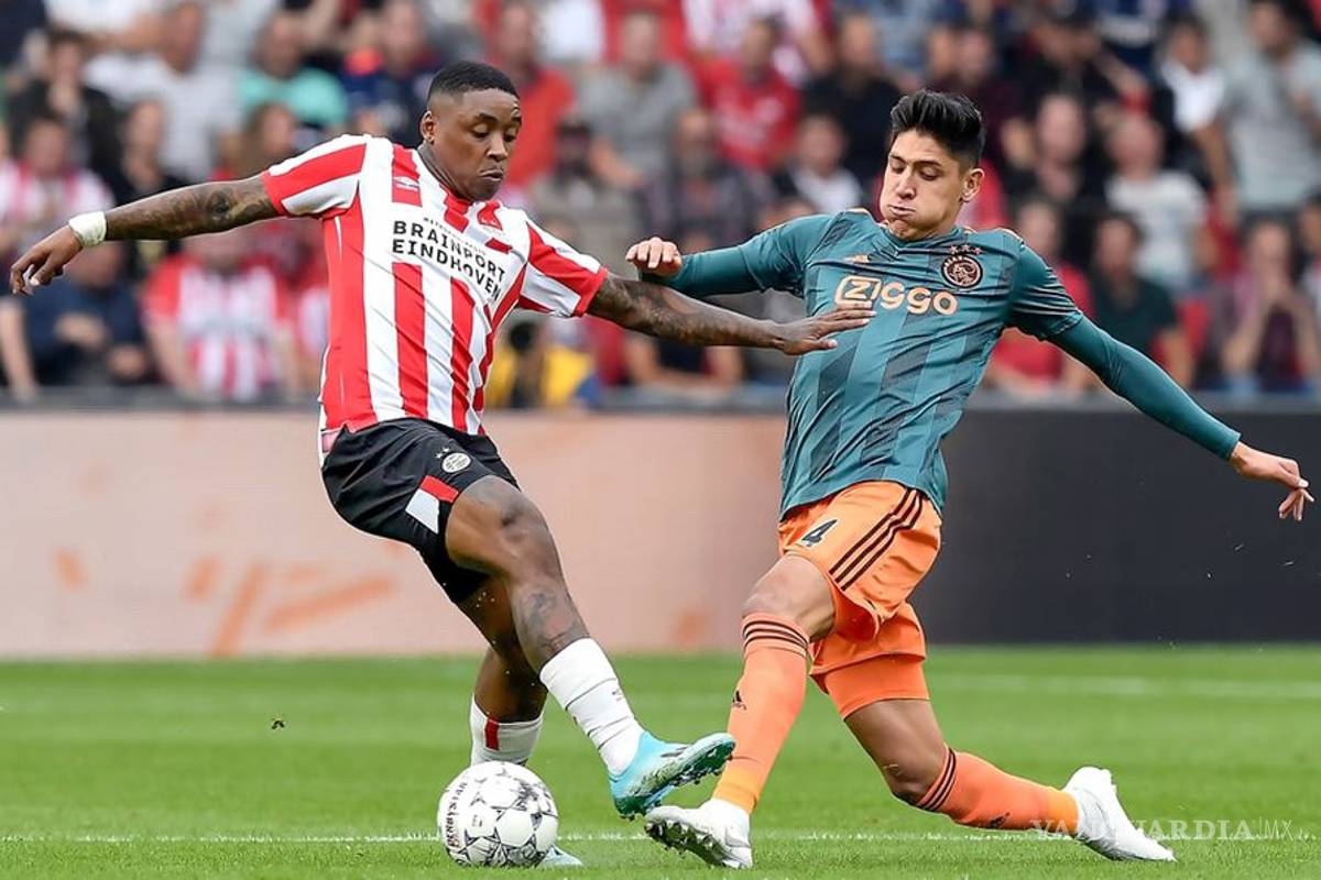 Con Edson como titular, Ajax empató a uno en el Clásico Holandés