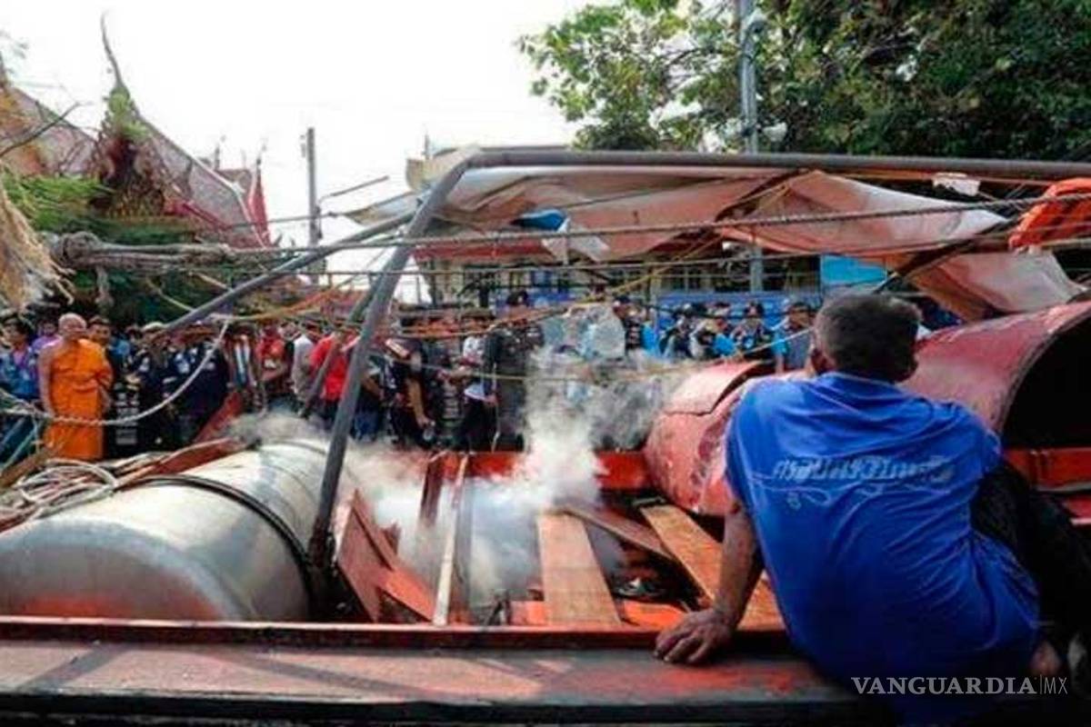 En Tailandia 67 pasajeros quedan heridos tras explosión en barco