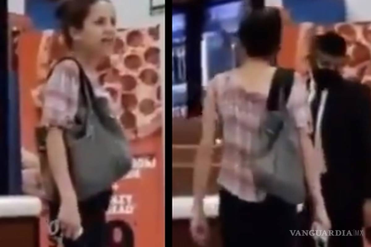 #LadyPizza: Mujer agrede y amenaza a empleados de Little Ceasars en Edomex