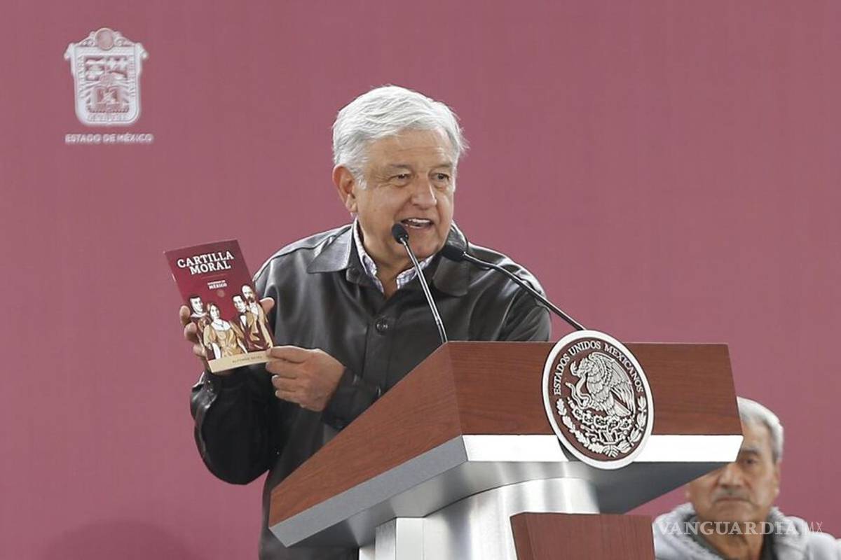 AMLO presentó la Cartilla Moral