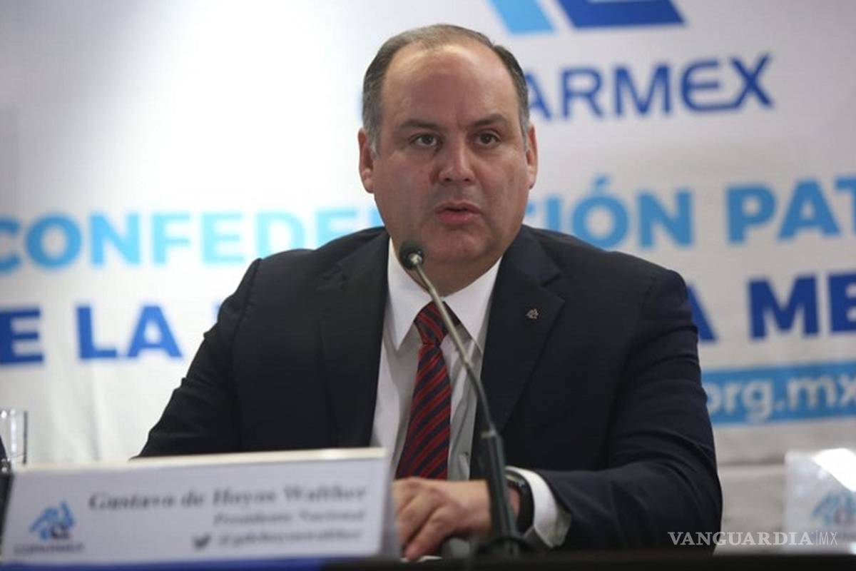 Coparmex pide a gobierno de AMLO replantear política económica