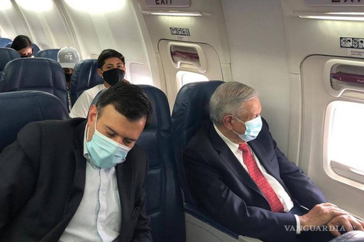 AMLO arriba a Washington para visita oficial