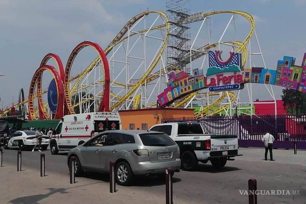 Lesionadas por accidente en Feria de Chapultepec salen de terapia intensiva