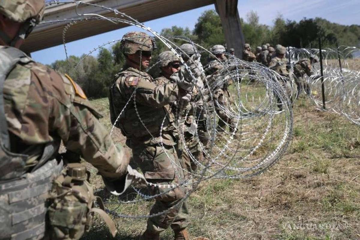 Estados Unidos aprueba enviar 2 mil 100 soldados a la frontera con México