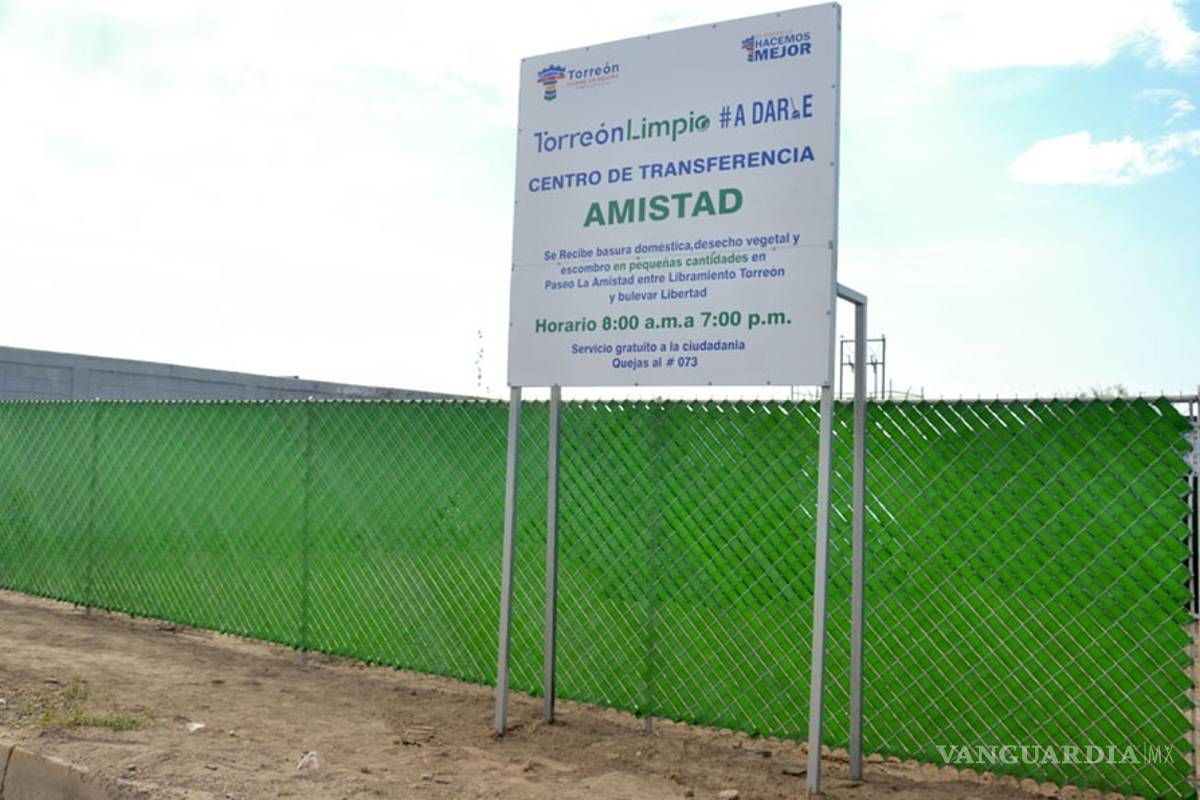 Abren en 2019 ocho centros de transferencia en Torreón