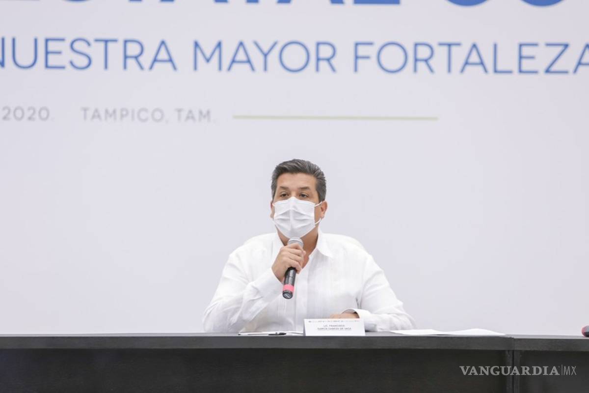 Gobernador de Tamaulipas da positivo a COVID-19