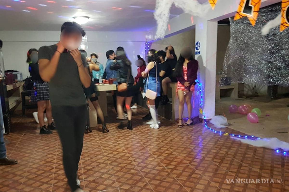 234 fiestas este fin en Coahuila, importó más el Halloween que el COVID