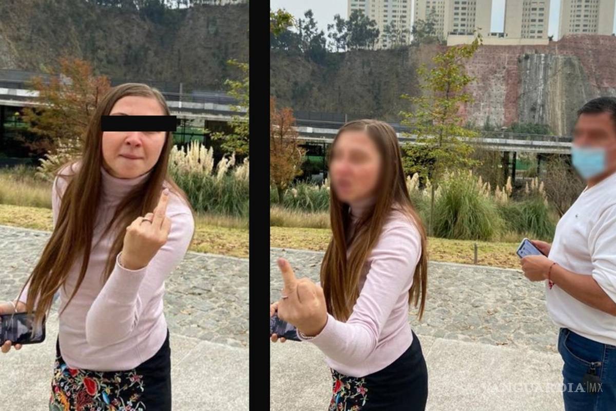 Mujer agrede a policía por no usar mascarilla en CDMX, usuarios la llaman 'Lady Cubrebocas'