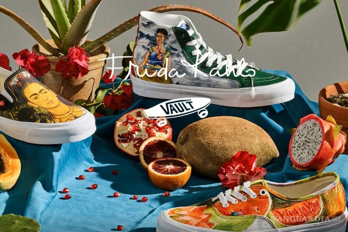 Vans anuncia colección de tenis ¡inspirada en Frida Kahlo!
